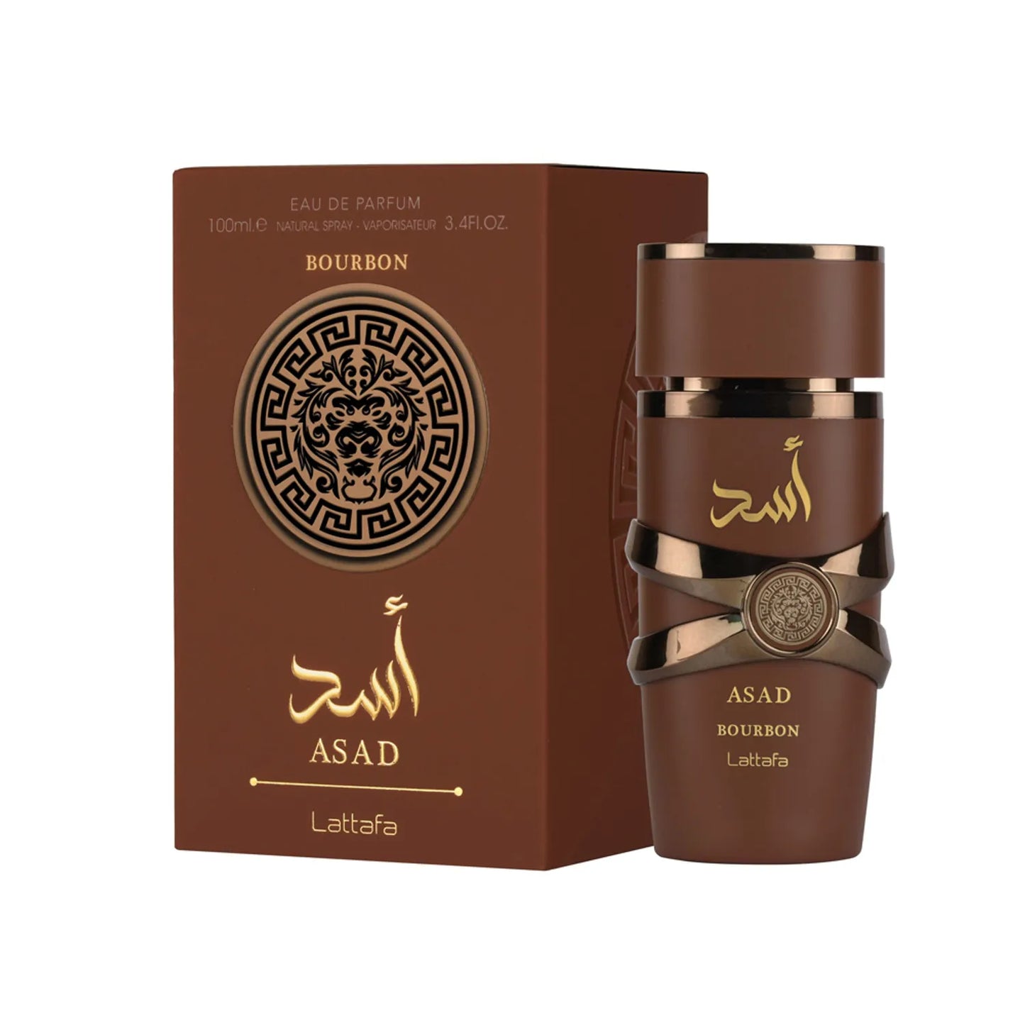 PERFUME LATTAFA ASAD BOURBON 3,4 OZ HOMBRE