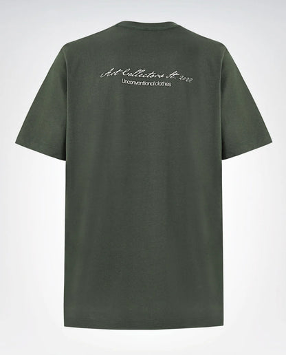 CAMISETA ARTDIST UNUSUAL GREEN