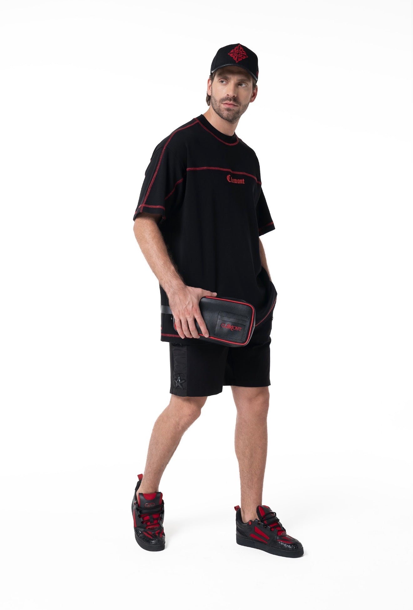 CAMISETA CLEMONT OVERSIZED RITORNO BLACK