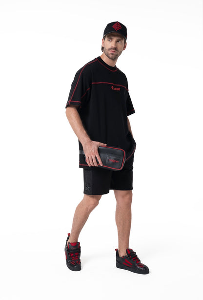 CAMISETA CLEMONT OVERSIZED RITORNO BLACK