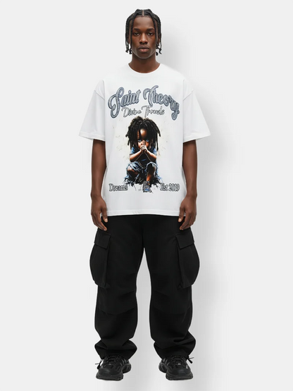 CAMISETA SAINT THEORY REVELION TRENIO WHITE