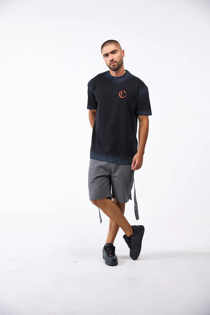 CAMISETA CLEMONT INTAGLIO NEGRO