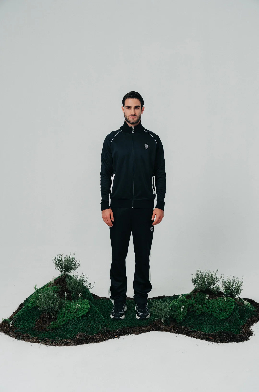 BUZO BLOW UP BLACK TRACKSUIT JACKET B43-1100