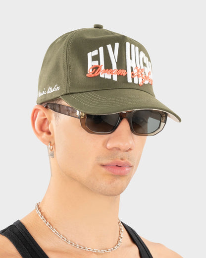 GORRA MONOIC FLY HIGH VERDE OLIVA