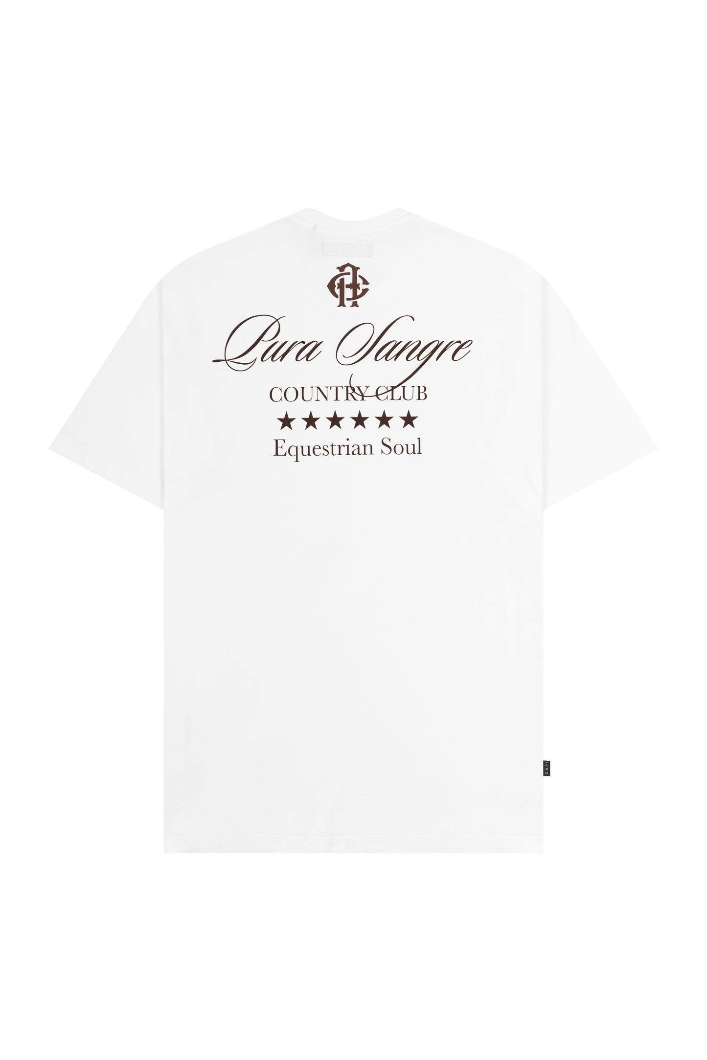 CAMISETA CAPI PURA SANGRE BLANCO