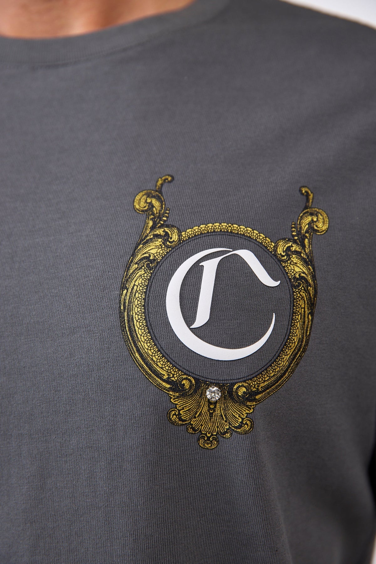 CAMISETA CLEMONT CUPOLA GRIS OSCURO