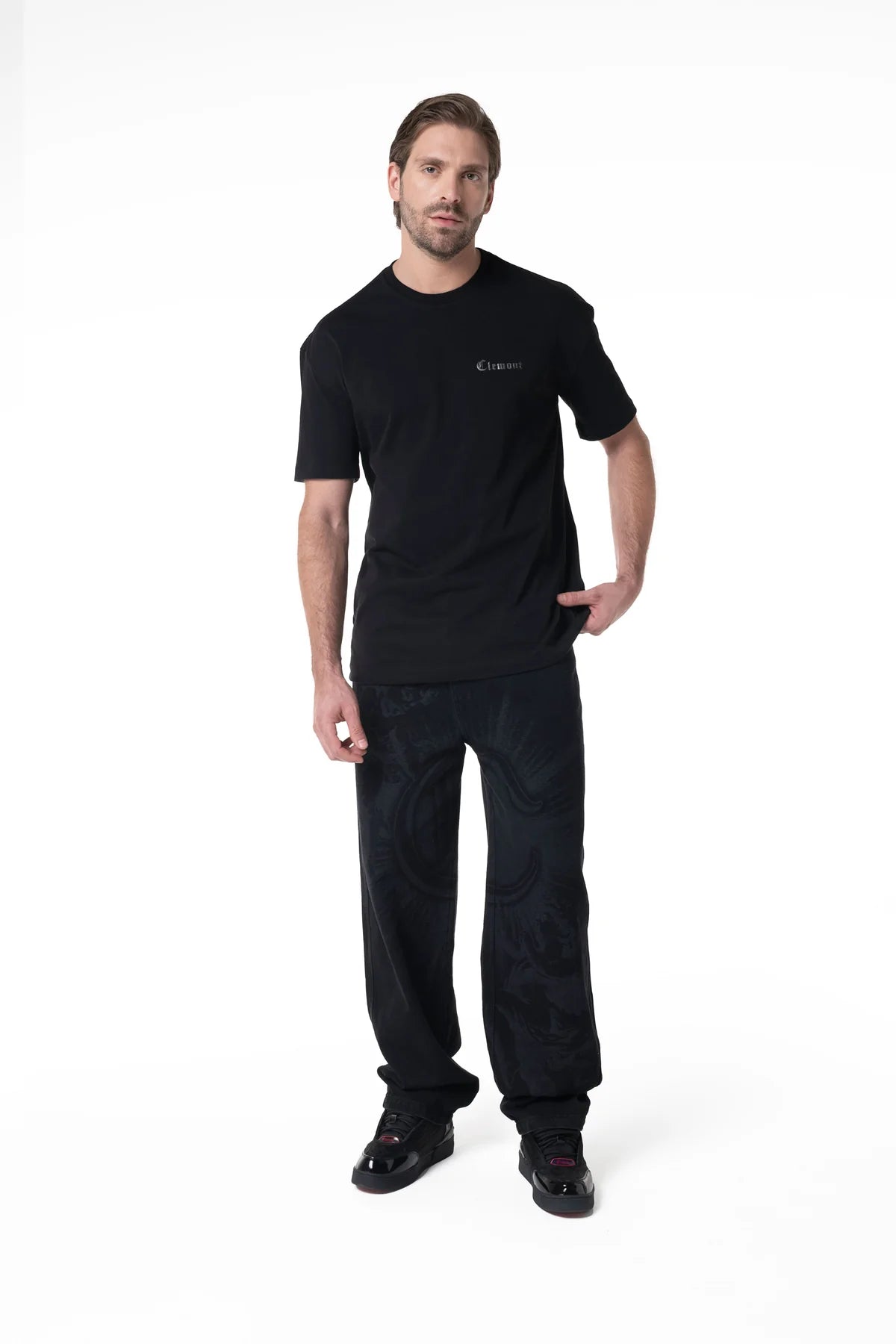 CAMISETA CLEMONT INABISSARE BLACK
