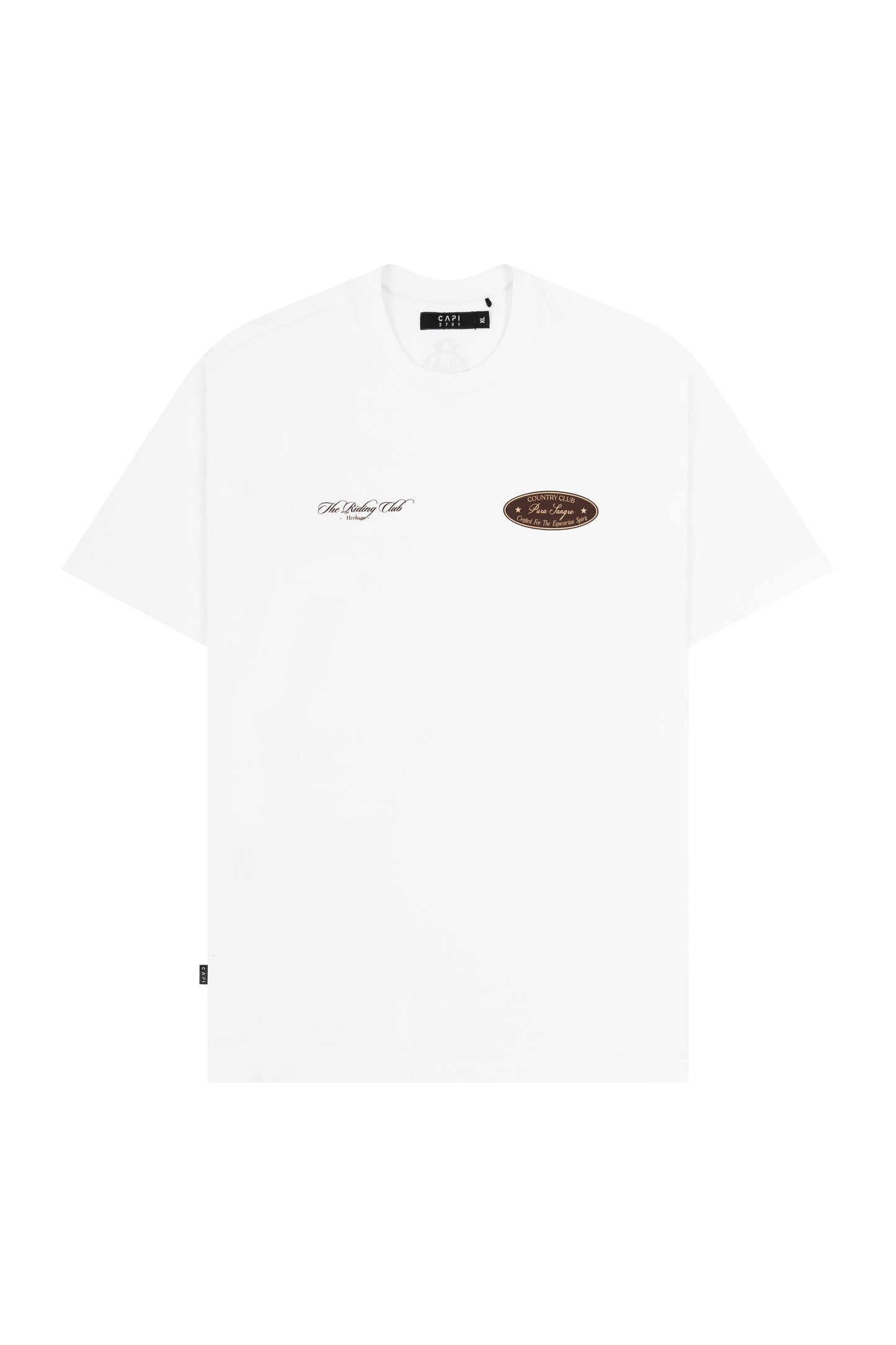 CAMISETA CAPI PURA SANGRE BLANCO