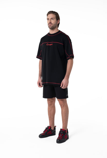 CAMISETA CLEMONT OVERSIZED RITORNO BLACK