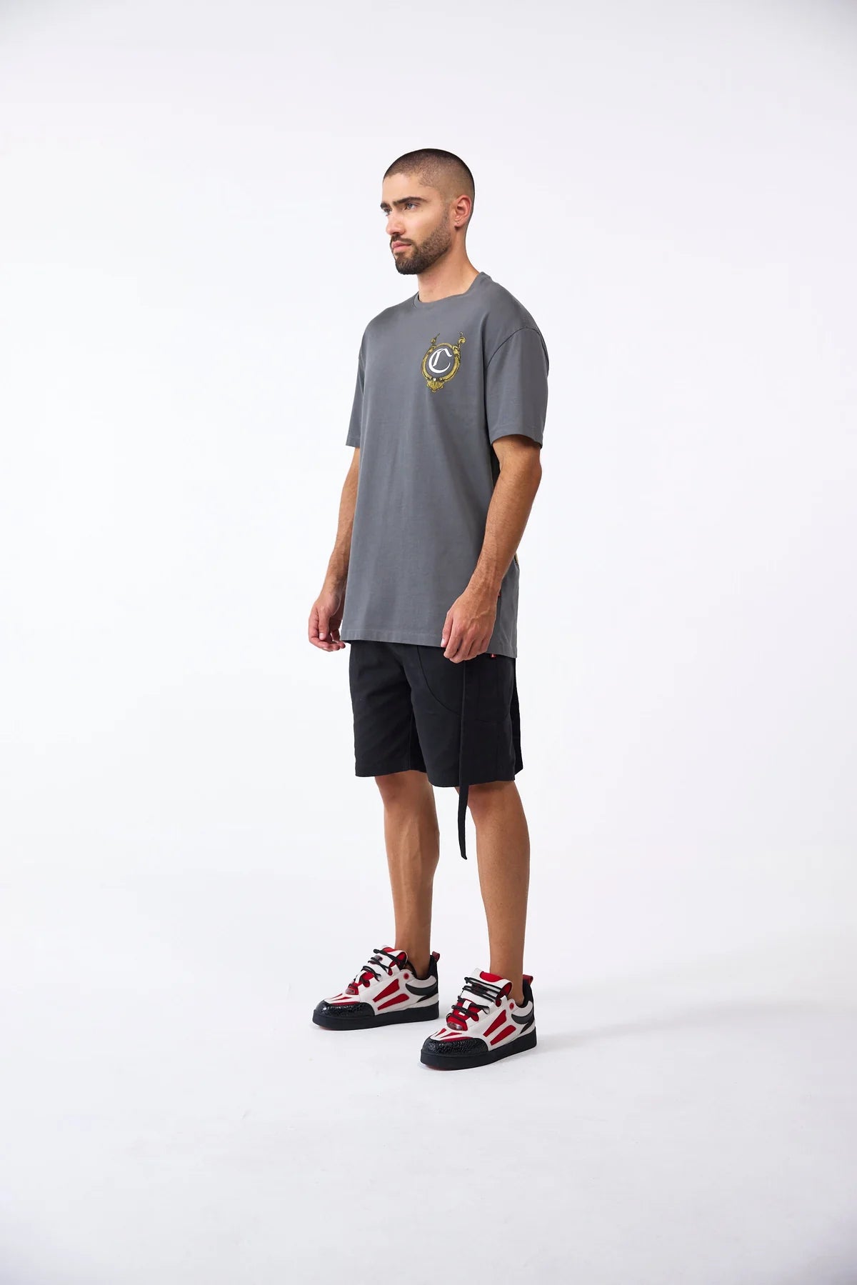 CAMISETA CLEMONT CUPOLA GRIS OSCURO