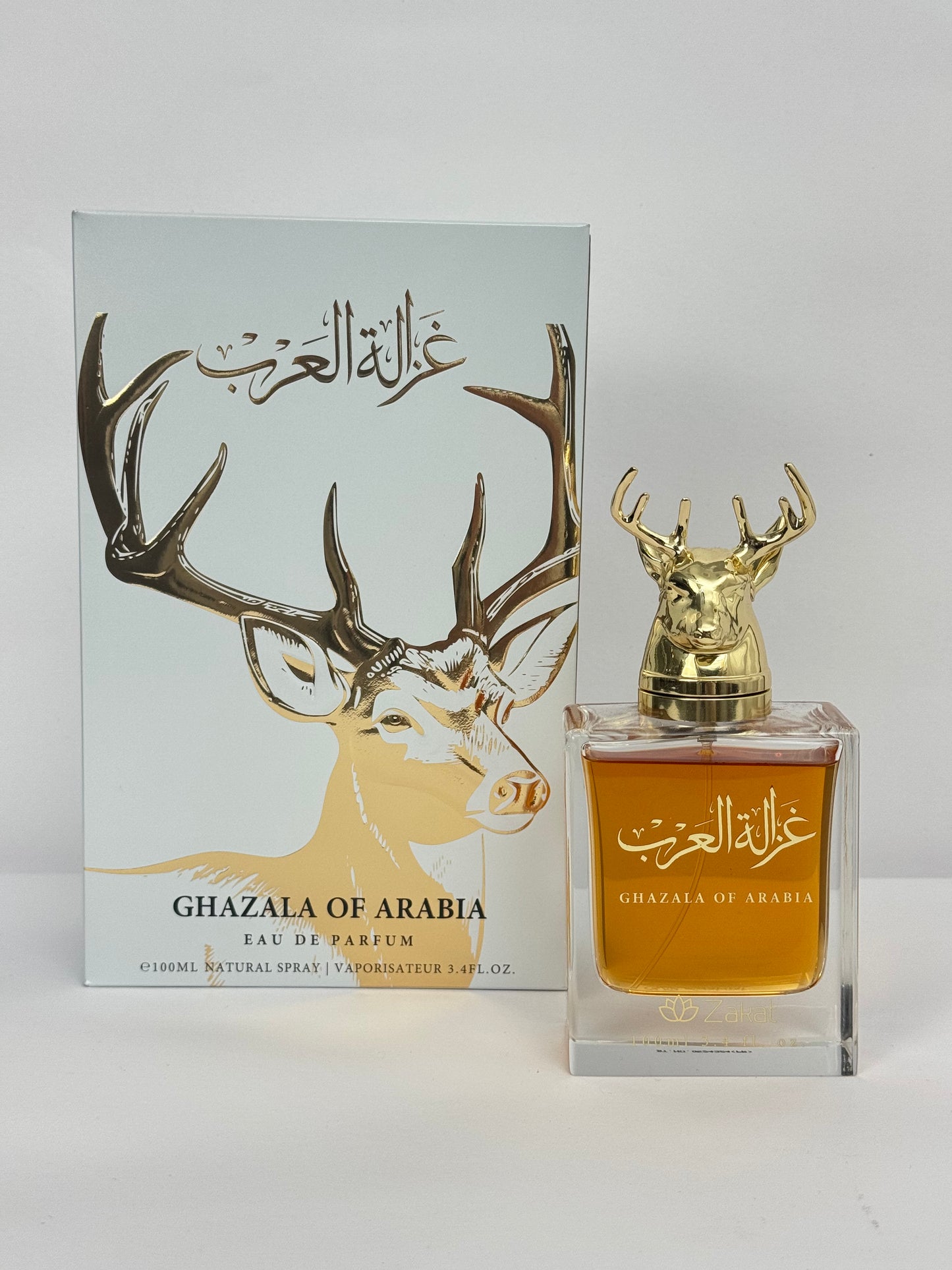 PERFUME ZAKAT GHAZALA OF ARABIA 3,4 OZ HOMBRE