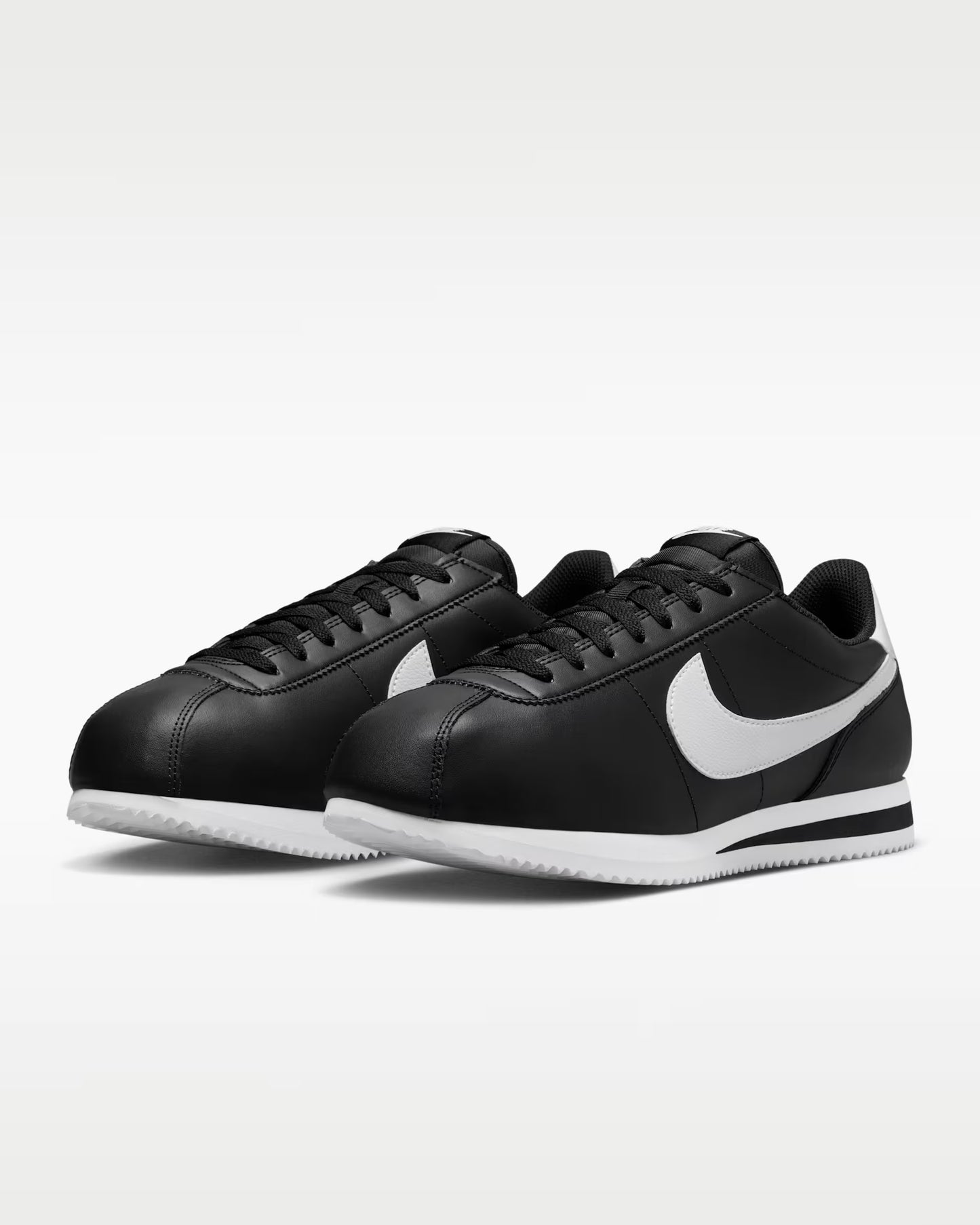 TENIS NIKE CORTEZ BLACK AND WHITE