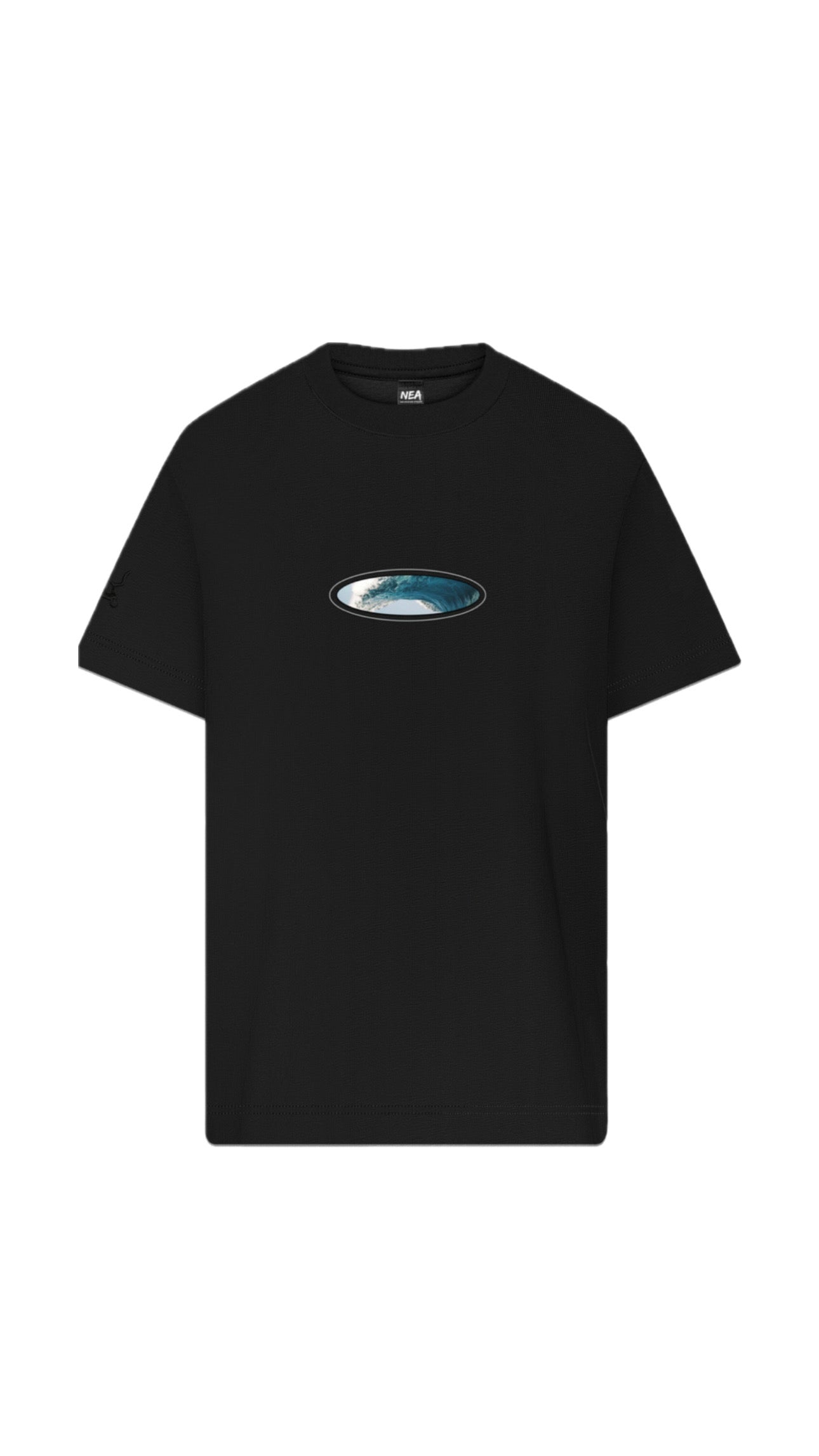 CAMISETA NEA OVERSIZE NAMI NEGRA