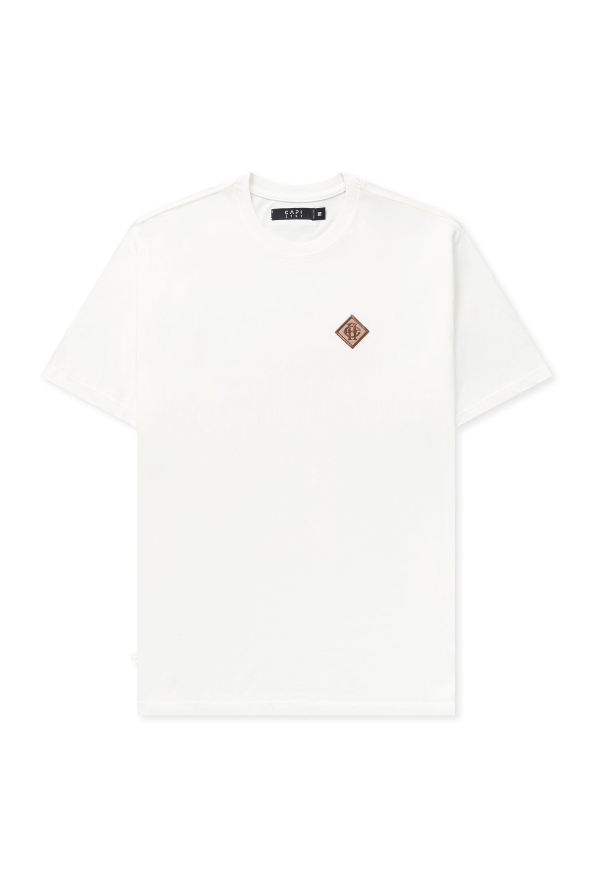 CAMISETA CAPI HORSESHOE PATCH BLANCA
