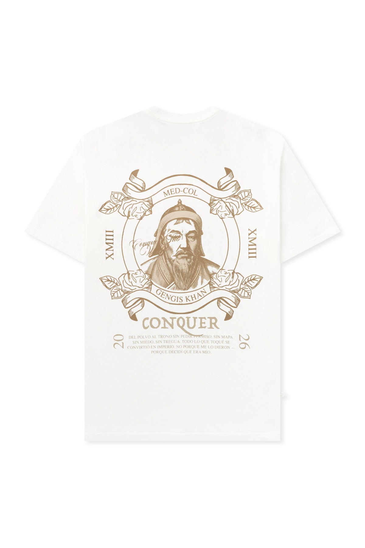 CAMISETA CAPI CONQUER BLANCA