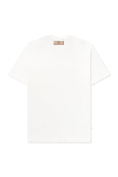 CAMISETA CAPI HORSESHOE PATCH BLANCA