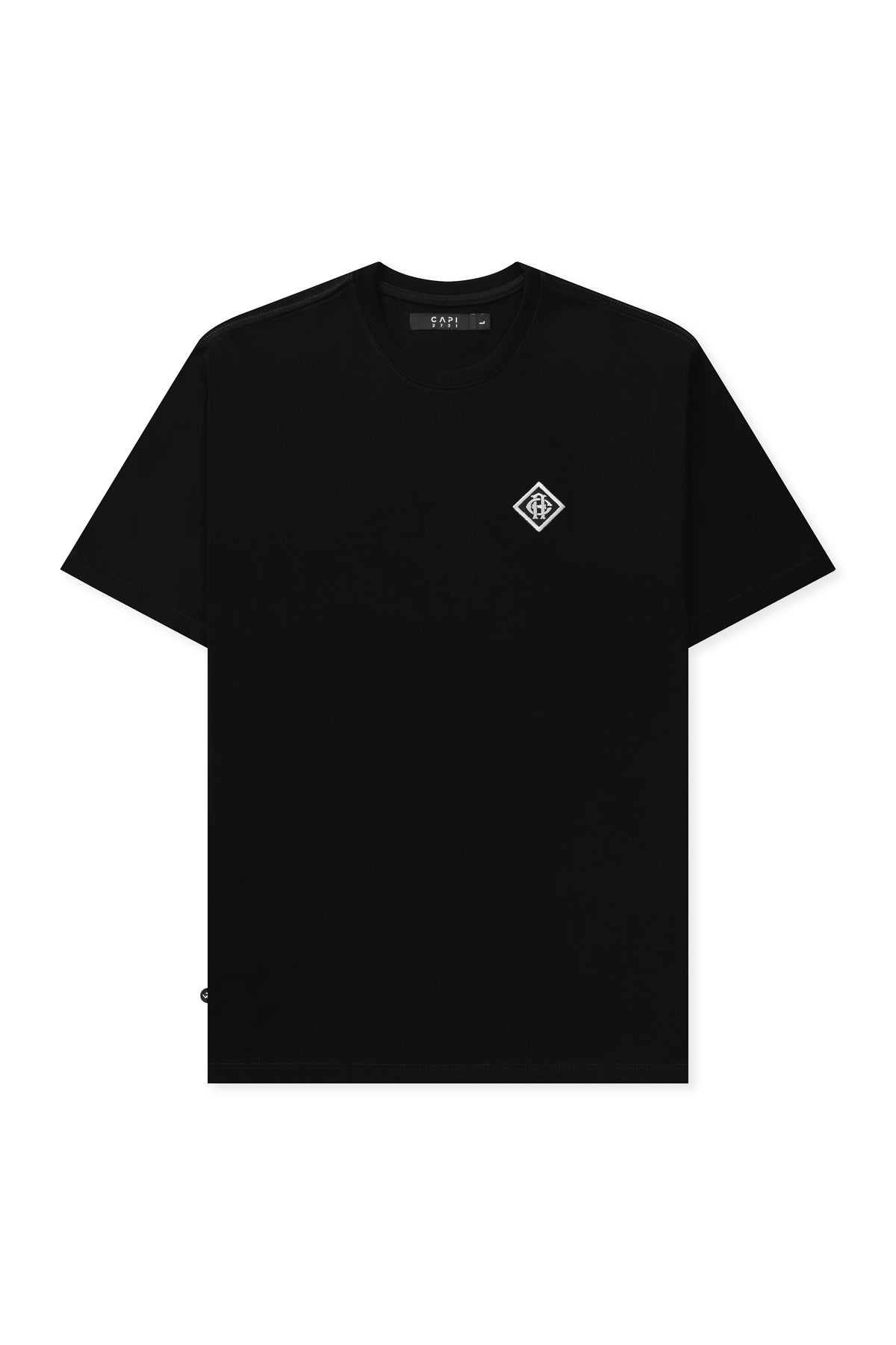CAMISETA CAPI HORSESHOE PATCH NEGRA