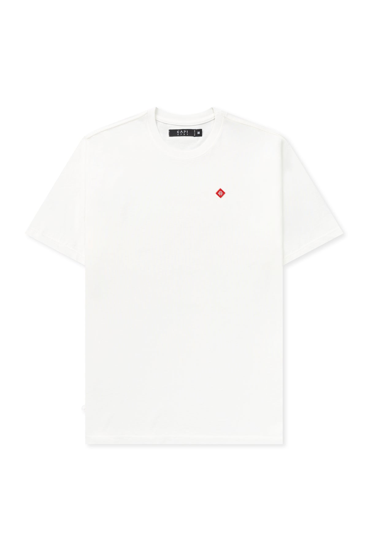 CAMISETA CAPI HORSESHOE RUBBER BLANCA