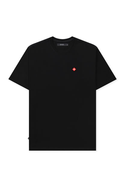 CAMISETA CAPI HORSESHOE RUBBER NEGRA