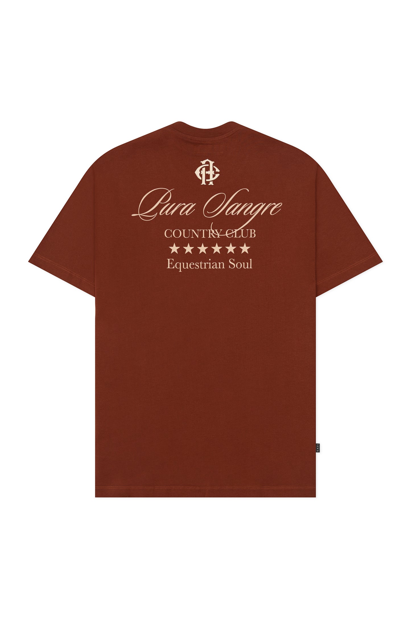 CAMISETA CAPI PURA SANGRE CAFE