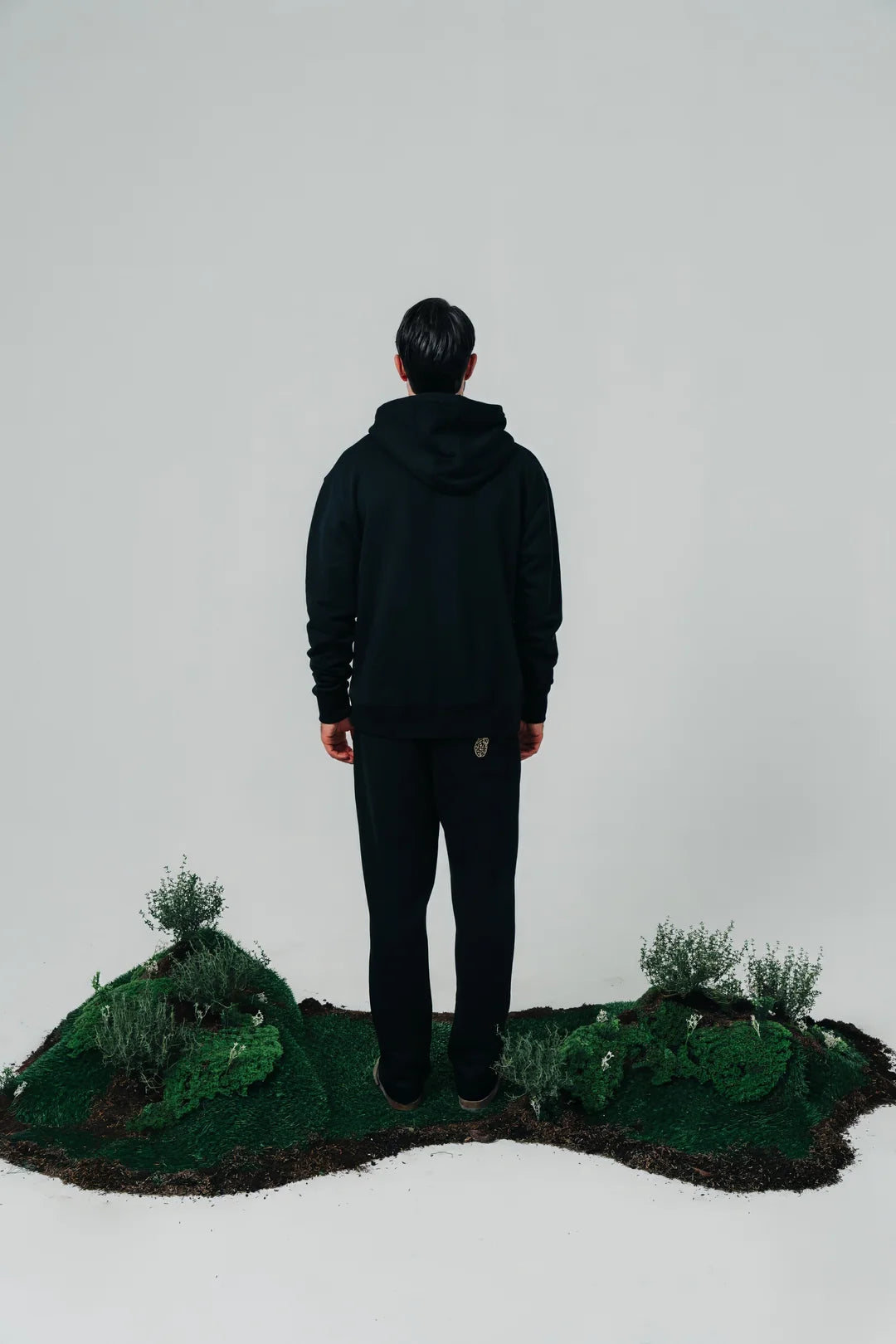 BUZO BLOW UP BLACK HOODIE B45-1100