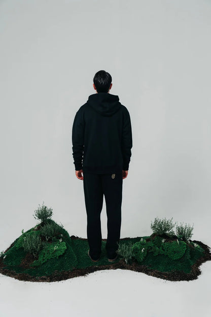 BUZO BLOW UP BLACK HOODIE B45-1100