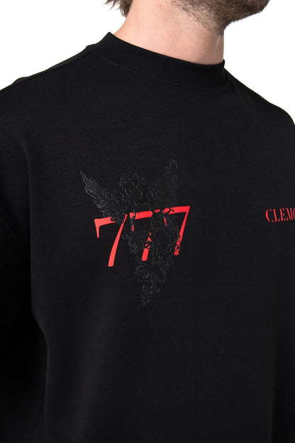 CAMISETA CLEMONT OVERSIZED PROMESSA BLACK