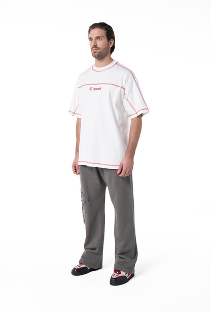 CAMISETA CLEMONT OVERSIZED RITORNO CREAM