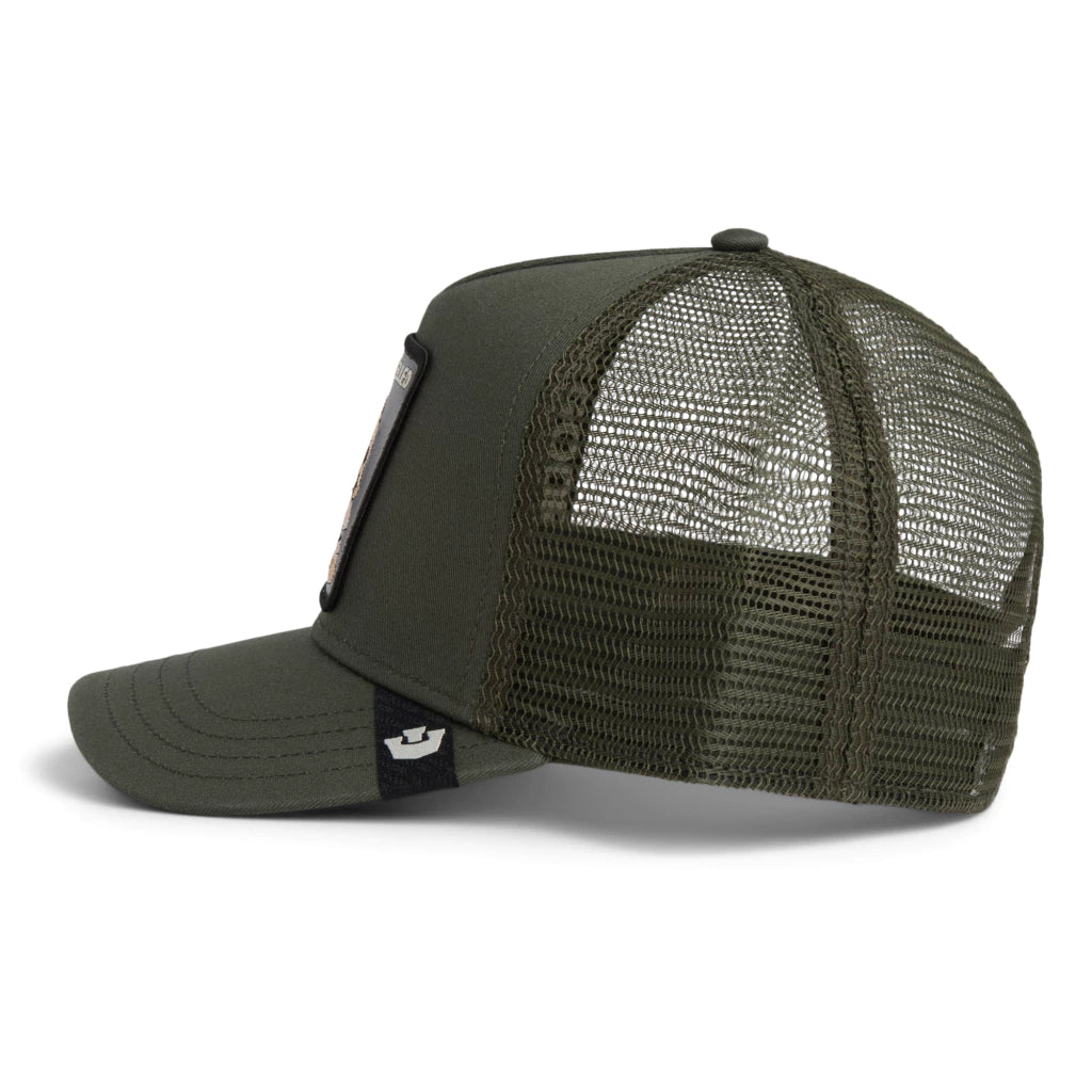 GORRA GOORIN 101-2392 THE CANCELLED SKULL DARK GREEN
