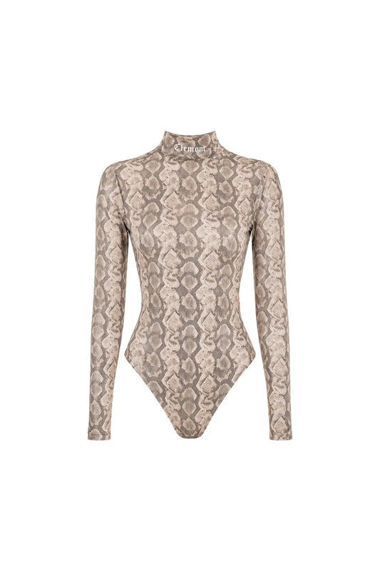 BODY CLEMONT LONG SLEEVE SIMBIOSI NUDE