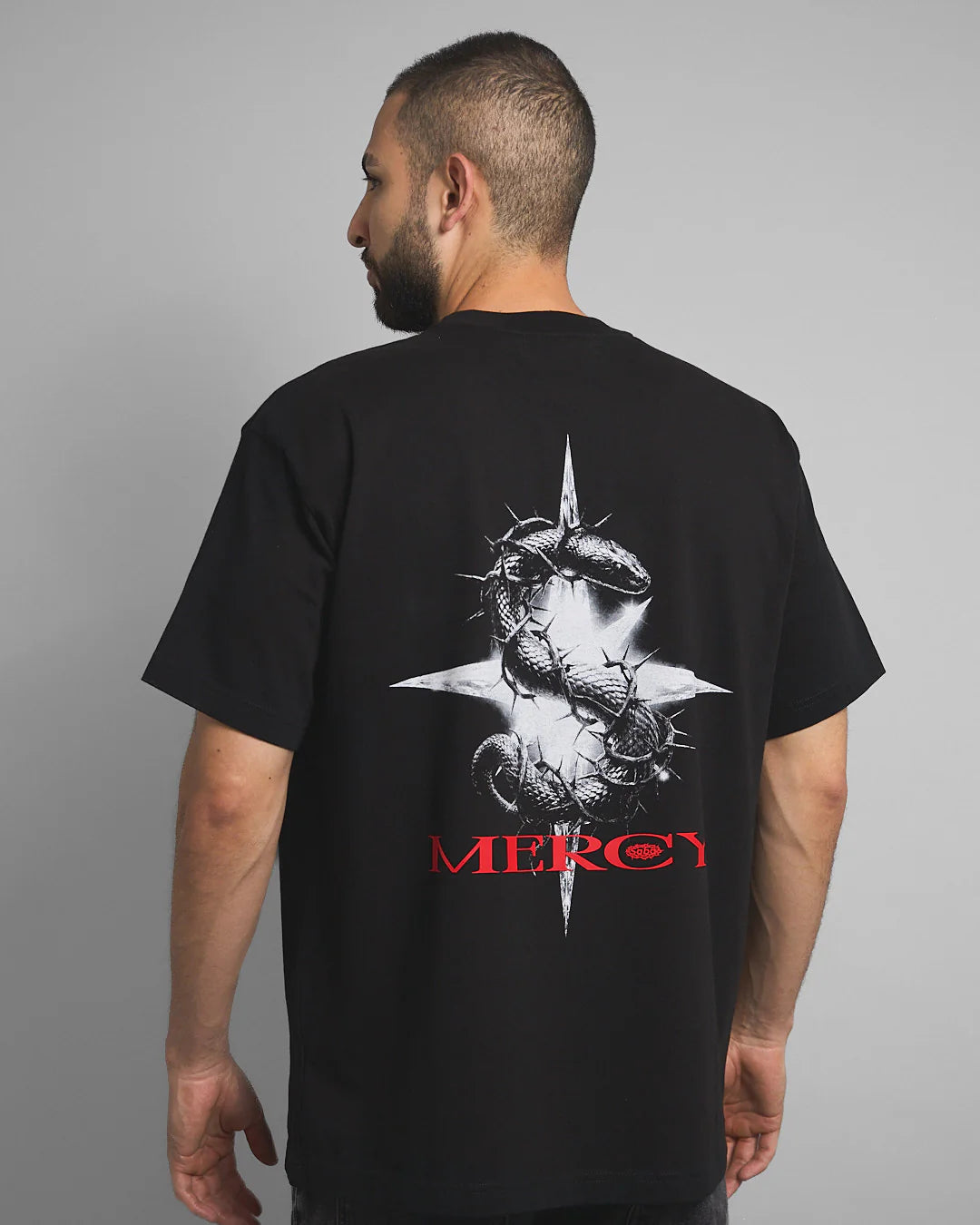 CAMISETA SABO COUTURE MERCY NEGRA SERPIENTE
