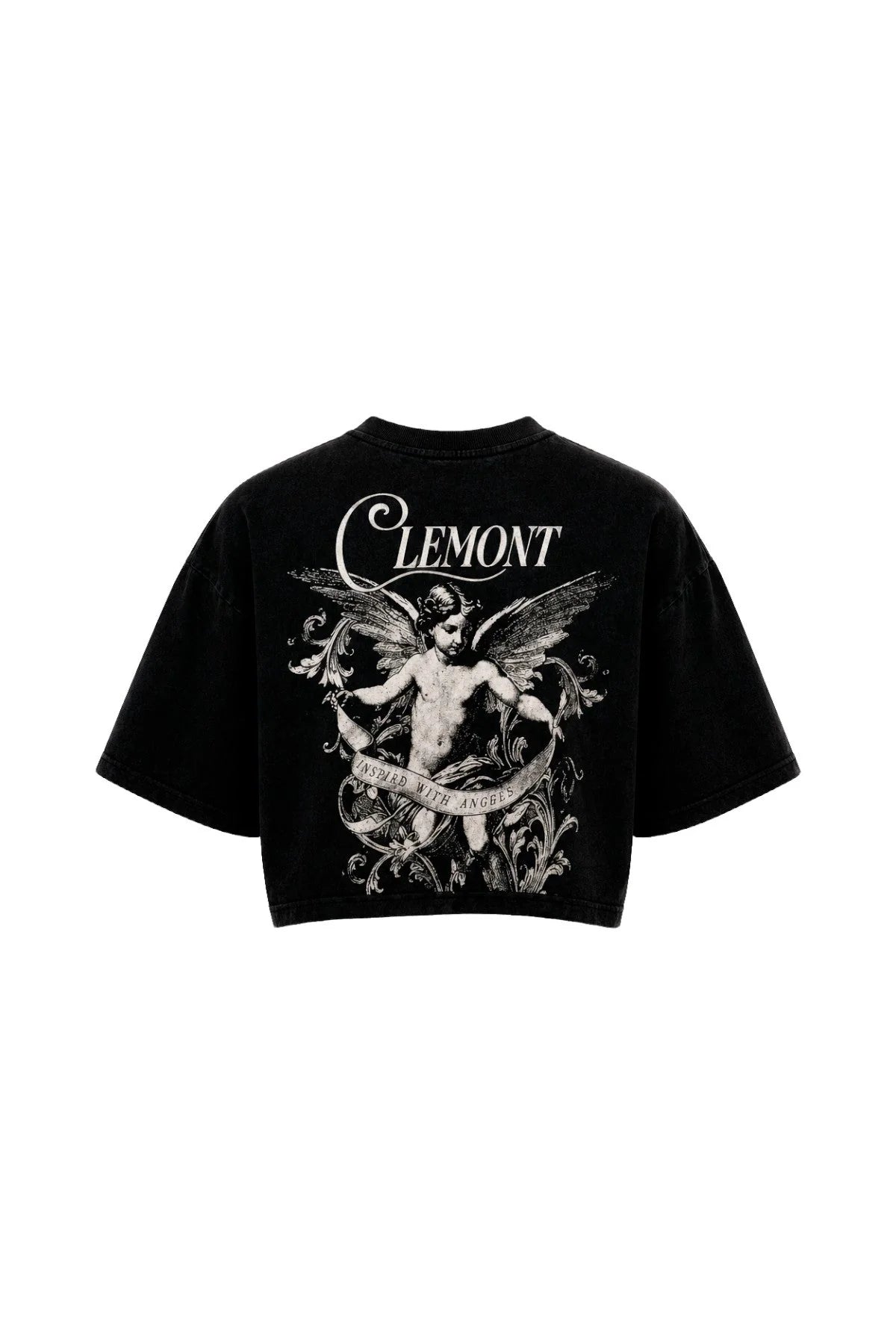 CROP TOP CLEMONT SPESSORE BLACK