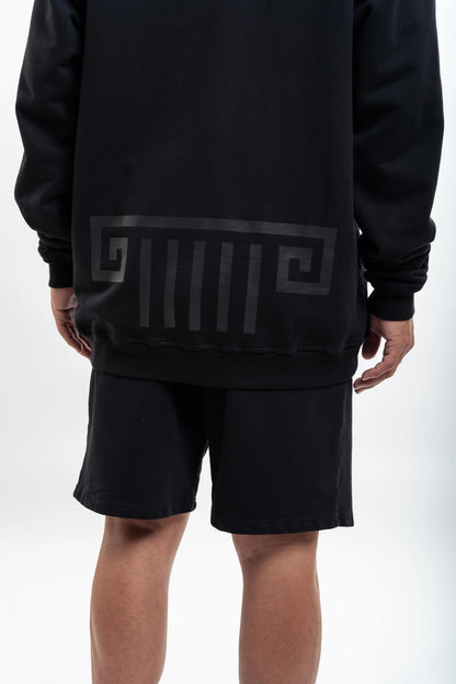 HOODIE ARTDIST CAOBA BLACK ZIP