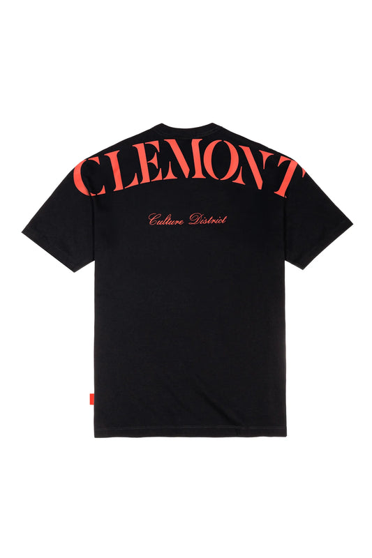 CAMISETA CLEMONT SINTESI NEGRO