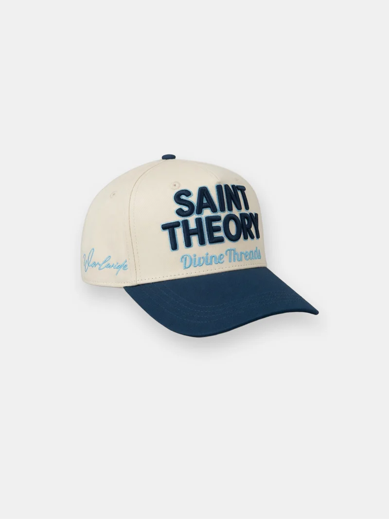 GORRA SAINT THEORY DIVINE THREDS CREAM BLUE B