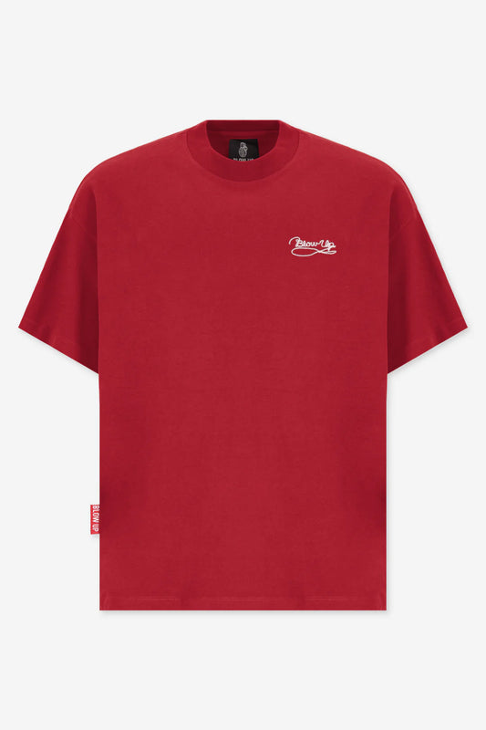CAMISETA BLOW UP LASSO REGULAR FIT RED WINE