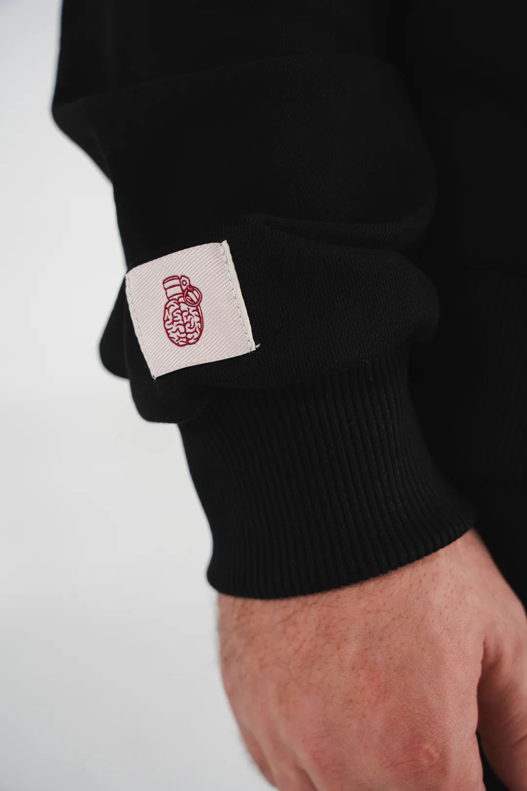 HOODIE BLOW UP TIDE BLACK B31-1100