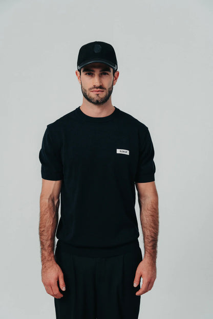 CAMISETA BLOW UP BLACK KNITTED CT1-1100