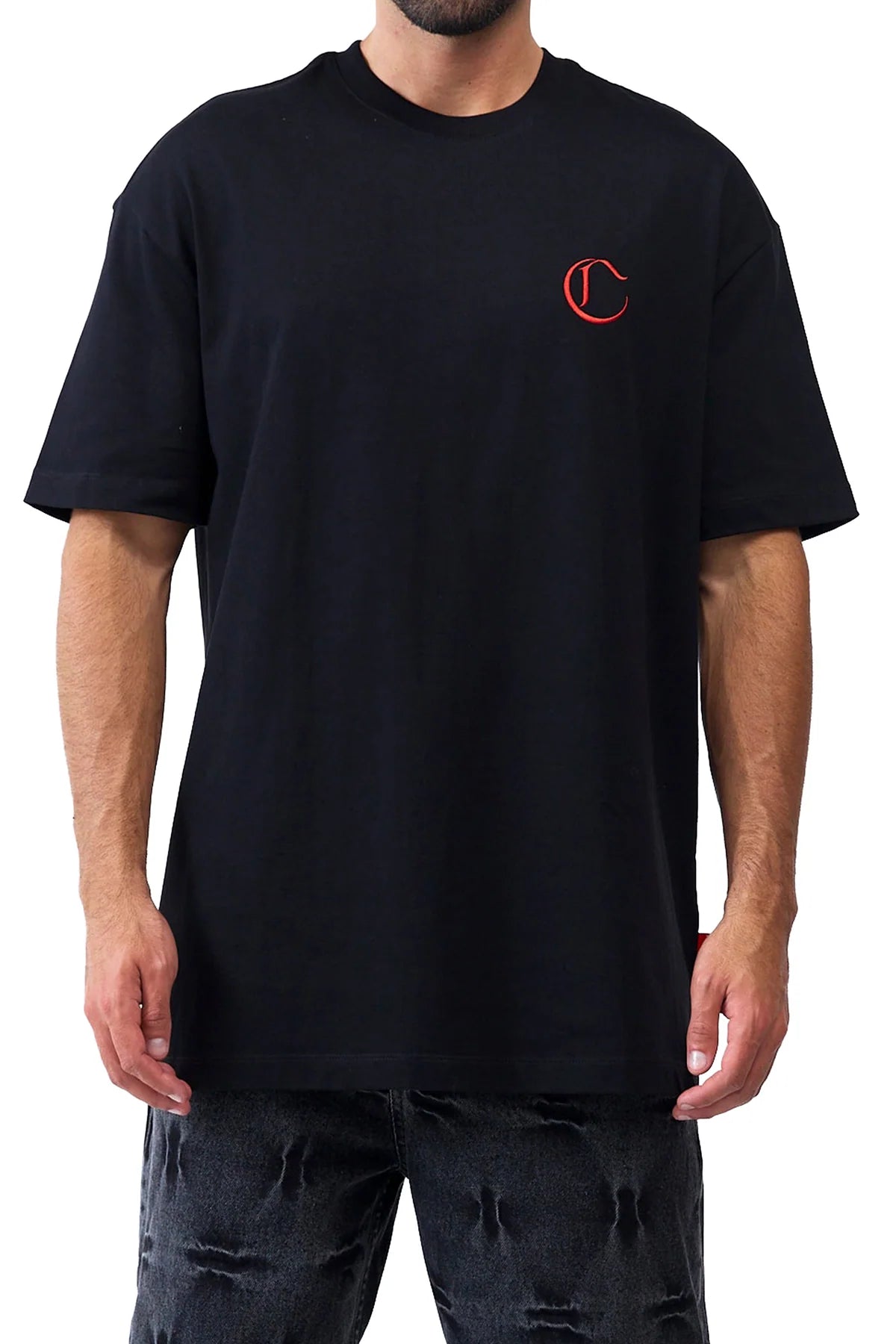 3 PACK CAMISETA CLEMONT VENDETTA NEGRO GRIS ROJO