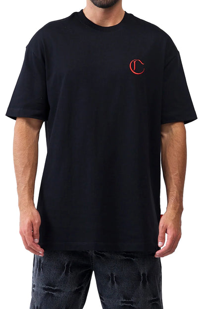 3 PACK CAMISETA CLEMONT VENDETTA NEGRO GRIS ROJO