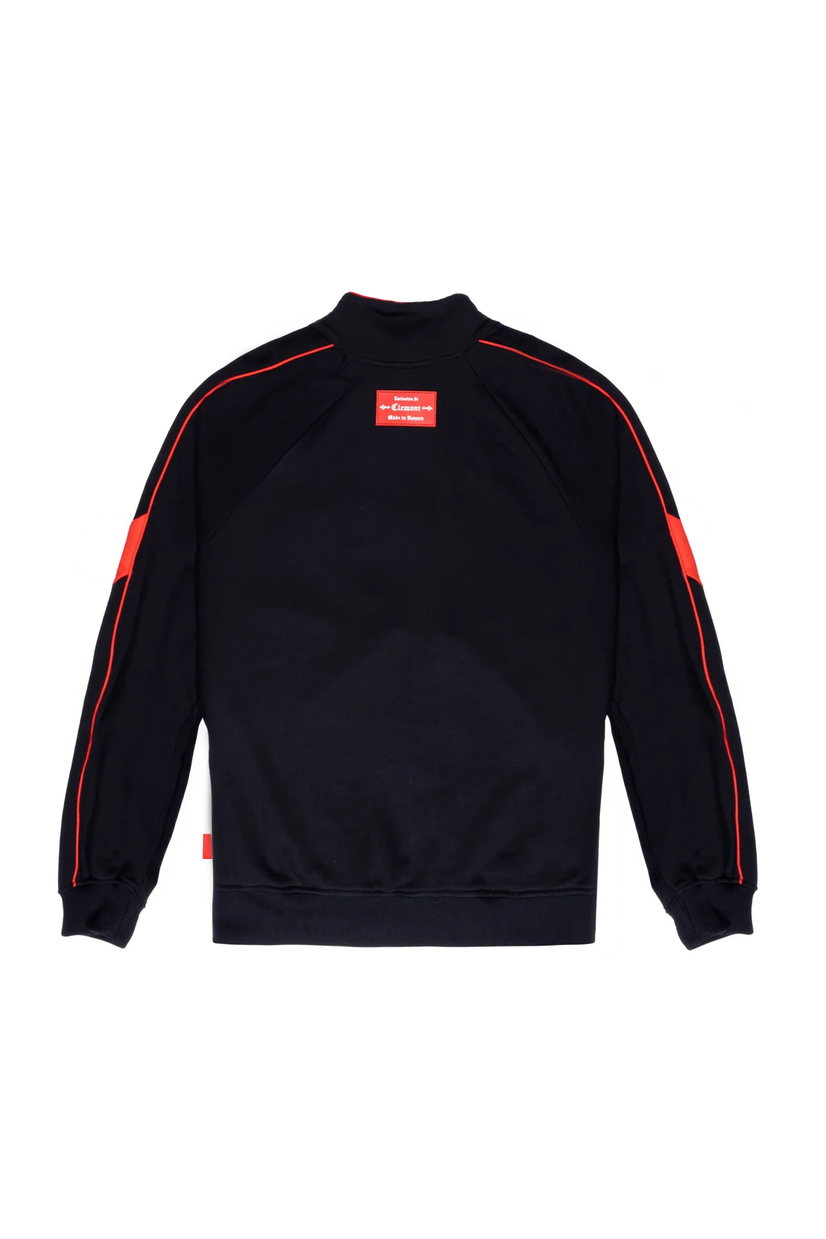 BUZO CLEMONT MUTO NEGRO ROJO