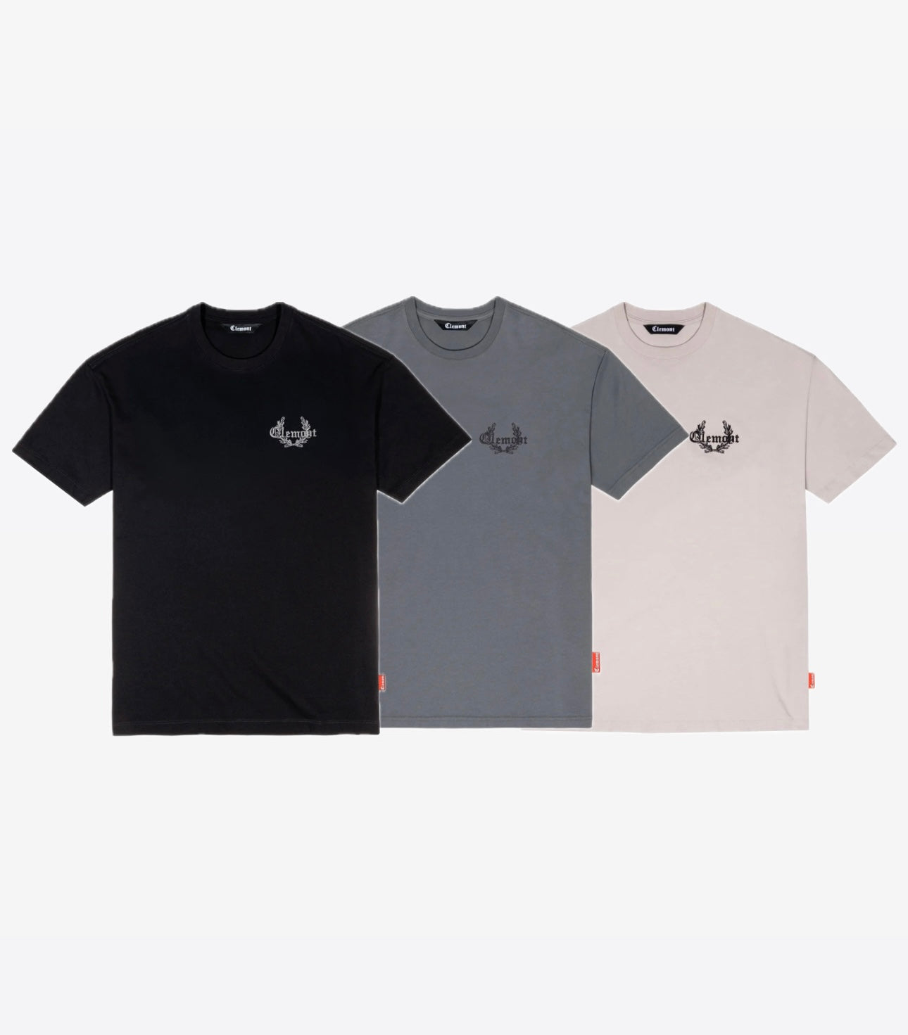 3 PACK CLEMONT PERICOLO NEGRO  PLATEADO  GRIS