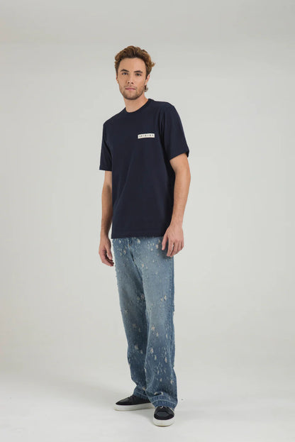 CAMISETA ARTDIST RAW NAVY