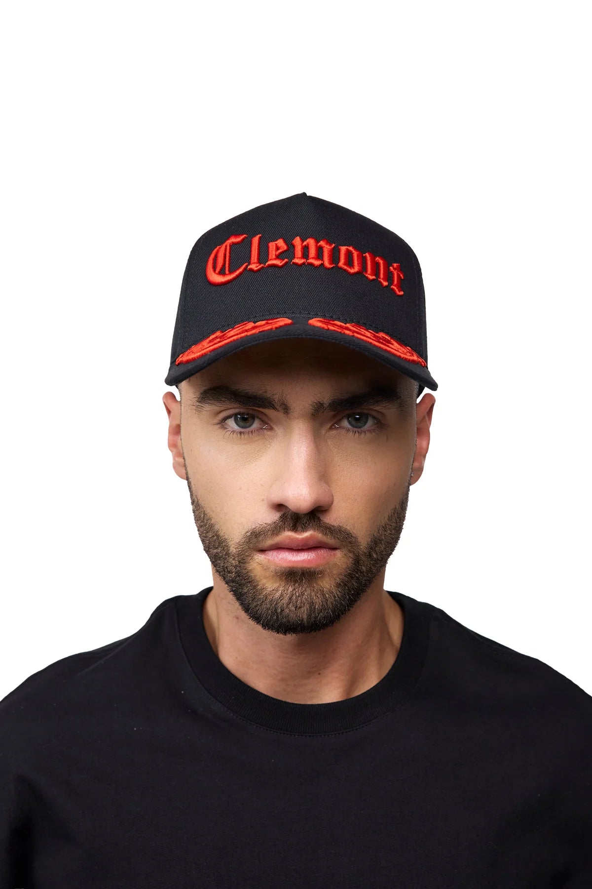 GORRA CLEMONT AMICIZIA NEGRO ROJO