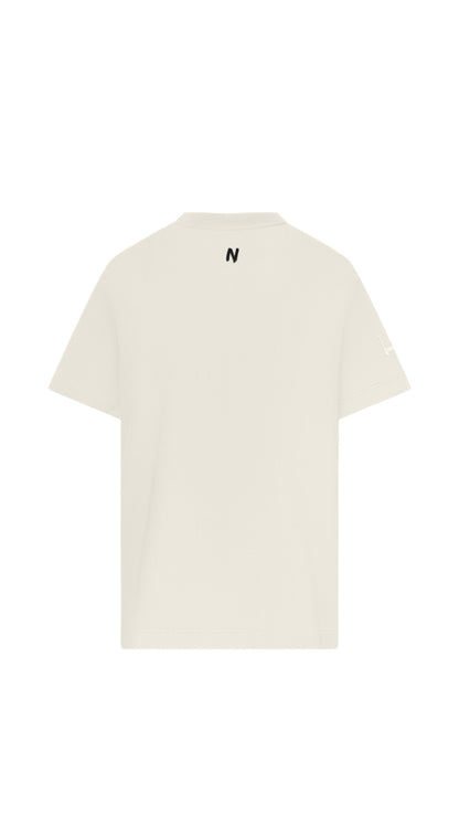 CAMISETA NEA OVERSIZE NAMI MARFIL