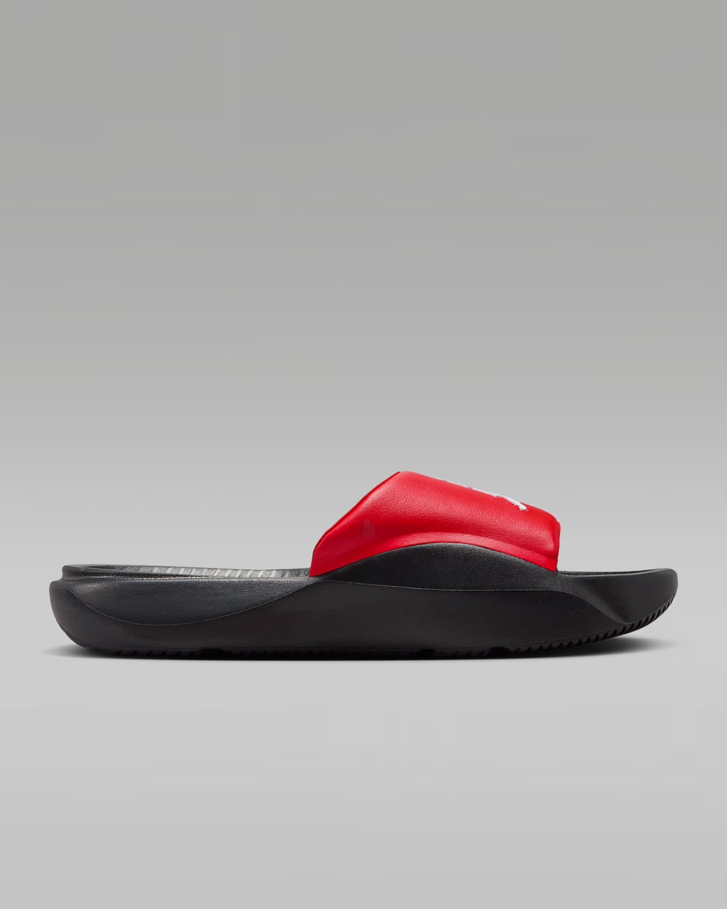 CHANCLAS JORDAN FRANCHISE BLACK RED