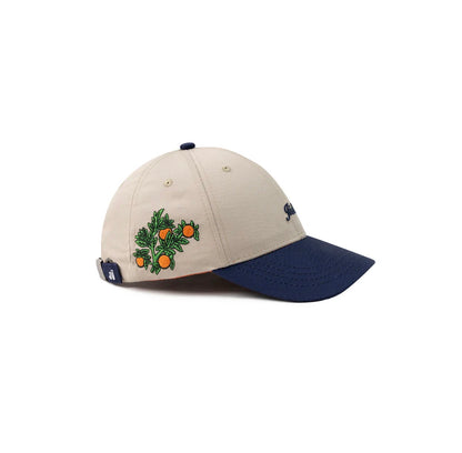 GORRA JUDIZ DRILL NARANJAS BEIGE X AZUL
