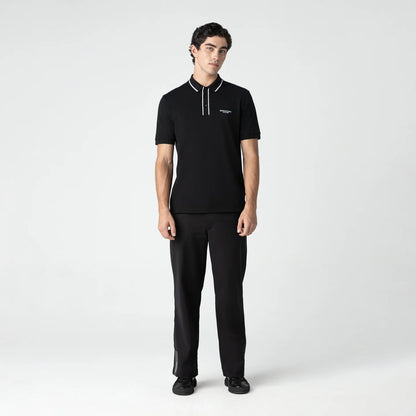 CAMISETA POLO MONASTERY VIGOR BLACK