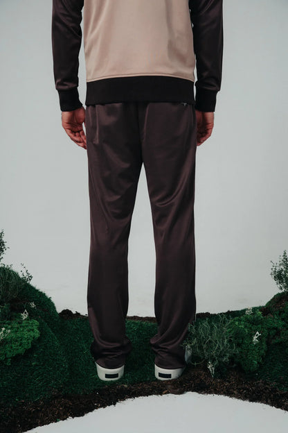 JOGGER BLOW UP BROWN TRACKSUIT PANTS SD43-9010