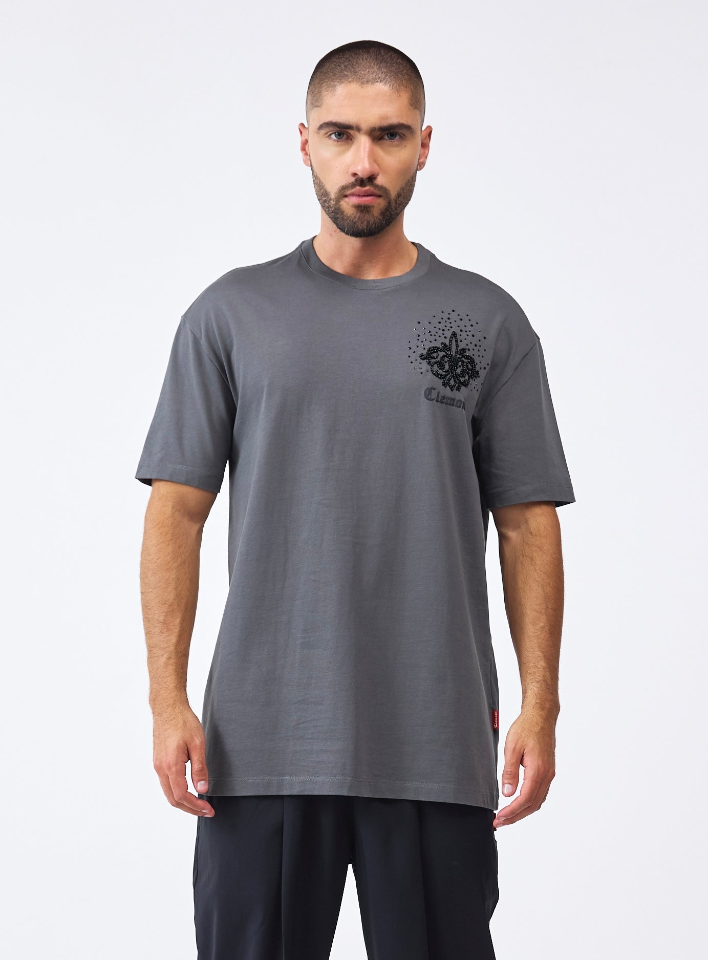 CAMISETA CLEMONT TELESMA GRIS OSCURO